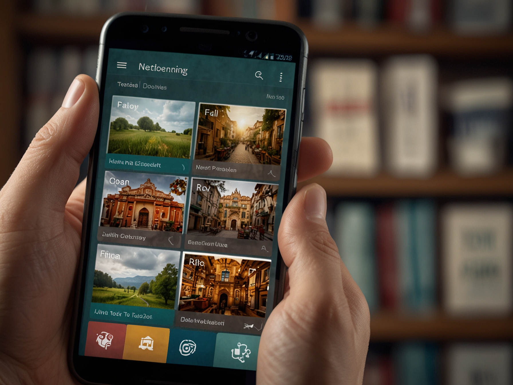 Vue mobile du site Yonibet sur smartphone