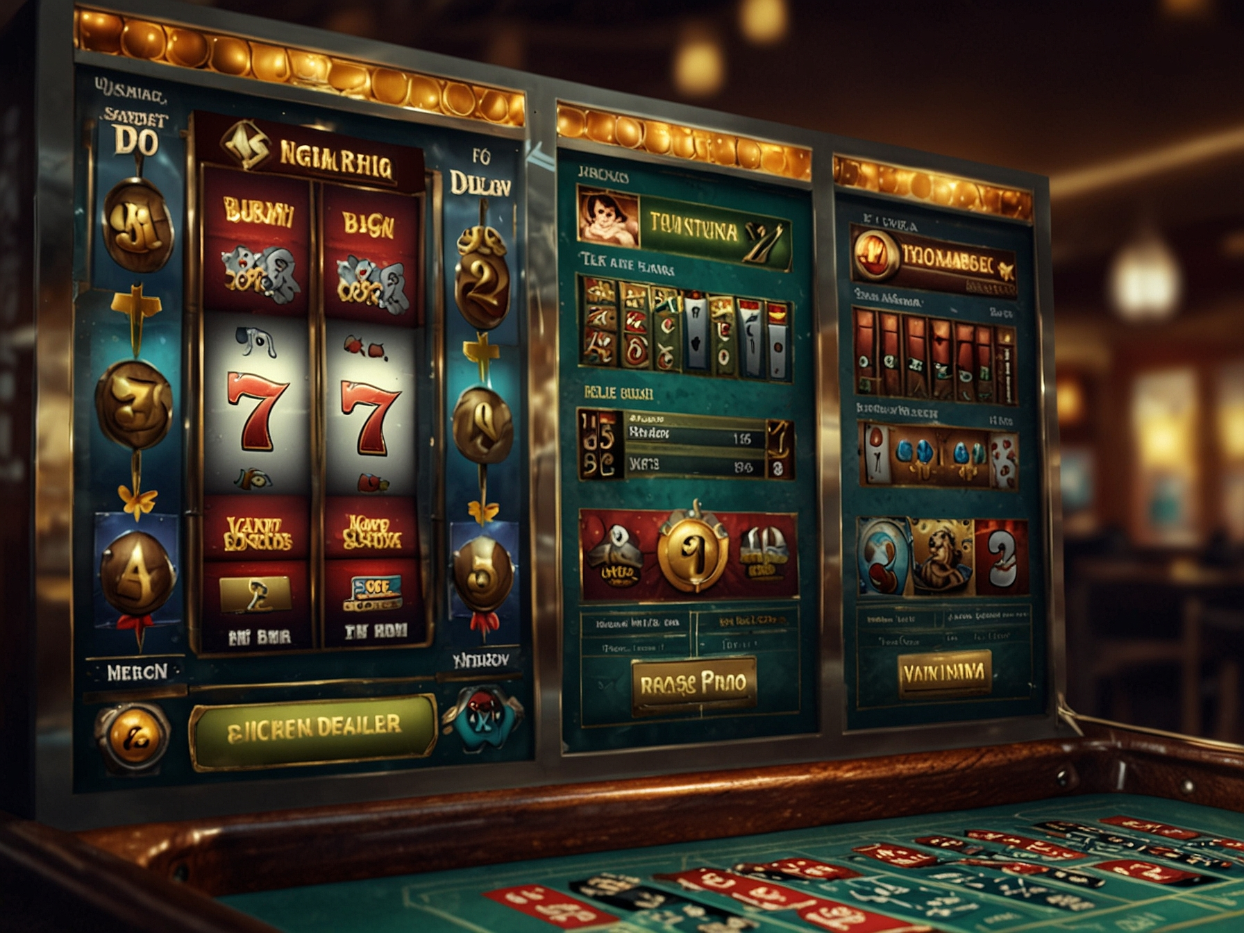 Entrée principale du site Yonibet affichant jeux